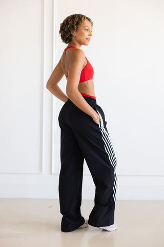 NOIR LACE ADULT PANTS- BLACK/WHITE LACE