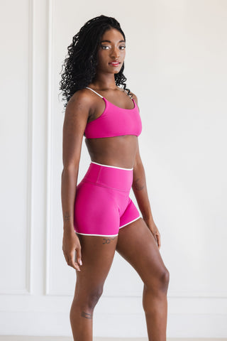 SHAKE IT ADULT SHORT- PURPLE RAIN/WHITE