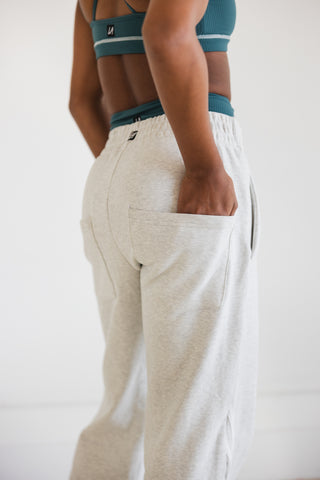 STARLIGHT STRIPE CHILD PANT-DOVE GREY