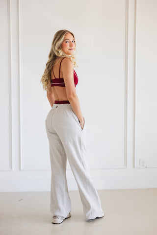 STARLIGHT STRIPE ADULT PANT- DOVE GREY