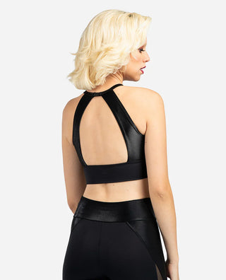 High Neck Sienna Crop Top - FINAL SALE