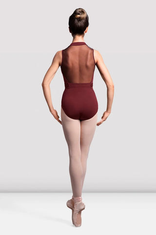 Bloch High Neck Mesh Back Leotard (Adult)