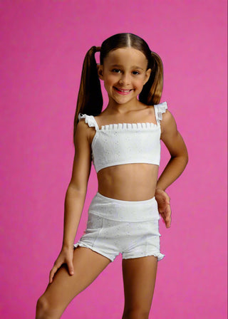 ITSY RUFFLE CHILD SET- FINAL SALE