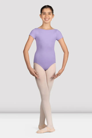Girls Mirella Glow Cap Sleeve Leotard