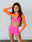 Neon Orange Mesh