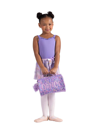DANZNMOTION Glitter Blossom Duffle Bag