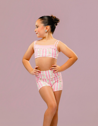 KAYLEY CHILD TOP- EASTERN FLORAL/PINK