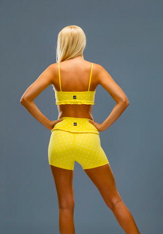 LILA ADULT SHORT- LIMONCELLO DOTS