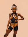 Cheetah/Black Mesh