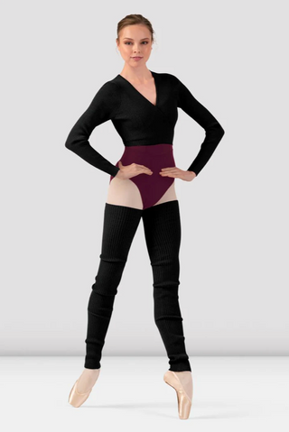 Bloch Ladies Celeste Knit Wrap Top