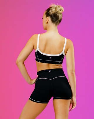 MOTION ADULT TOP- BLACK/WHITE