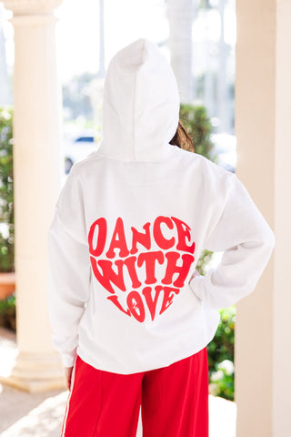 DANCE WITH LOVE ADULT HOODIE - FINAL SALE