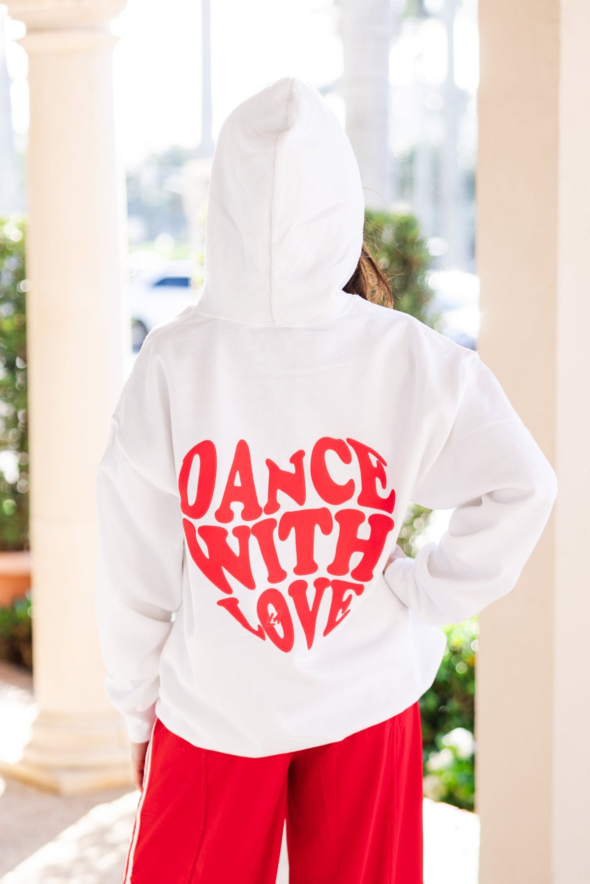 DANCE WITH LOVE ADULT HOODIE