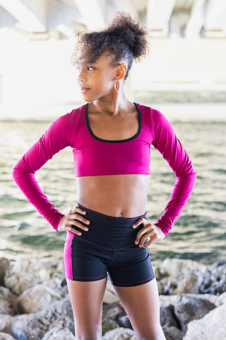 CONFIDENCE CHILD CROP TOP - FINAL SALE
