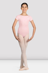 Girls Mirella Glow Cap Sleeve Leotard