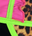 Cheetah/Neon Ruffle