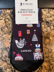 Capezio Bunheads Nutcracker Printed Sock