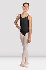 Girls Mirella Glow V Neck Child Leotard