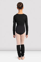 Bloch Girls Jaminca Knit Fixed Wrap Top