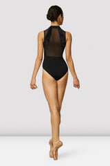 Bloch Ladies Rhea Velvet Zip Front Leotard-FINAL SALE