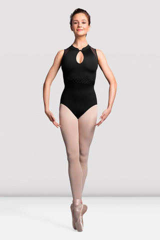 Bloch High Neck Mesh Back Leotard (Adult)
