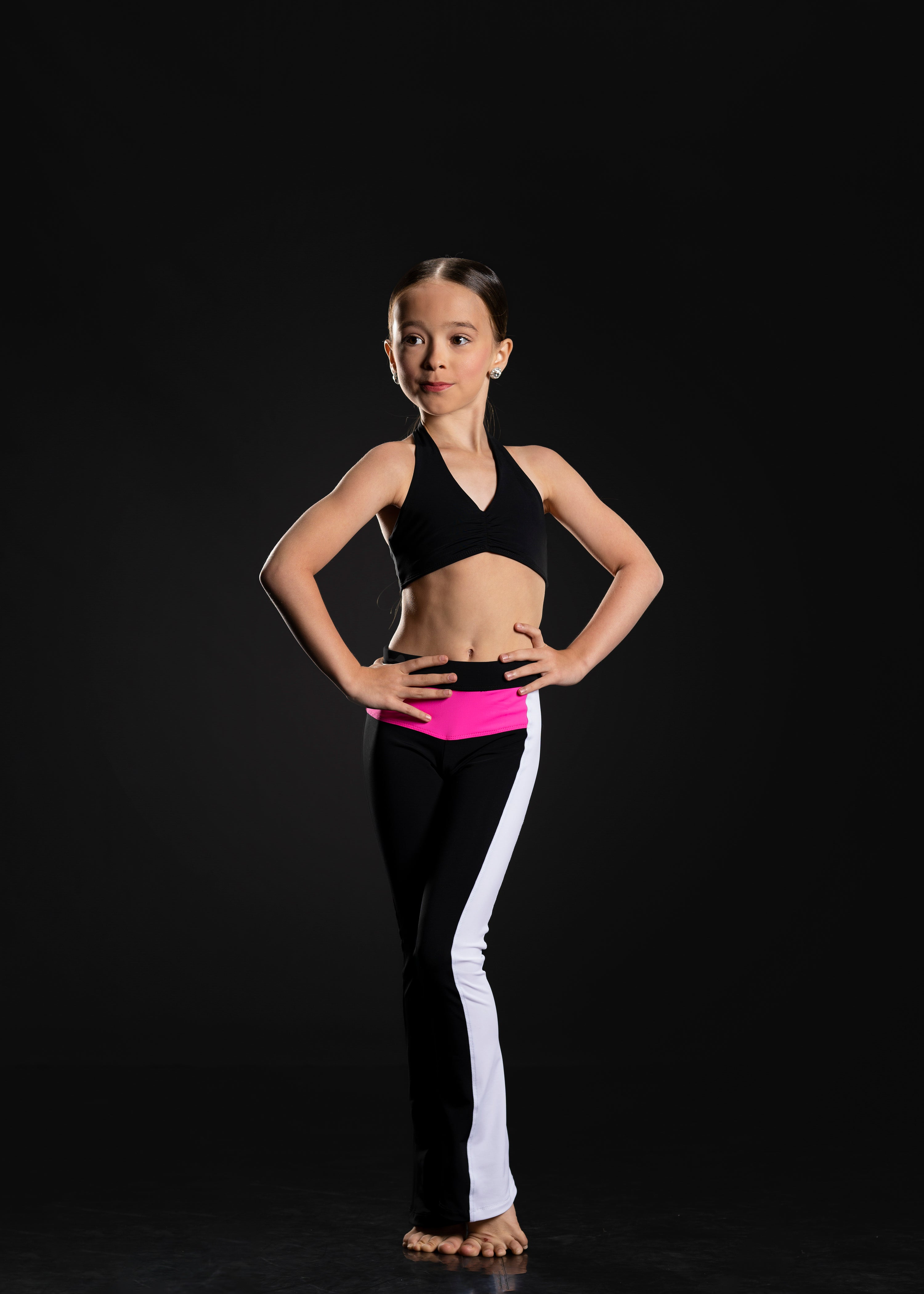 Child High Waist Leggings  Neon leggings, Preteen girls fashion, Kids  dance wear