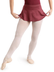 Capezio Curved Pull-On Skirt- Child