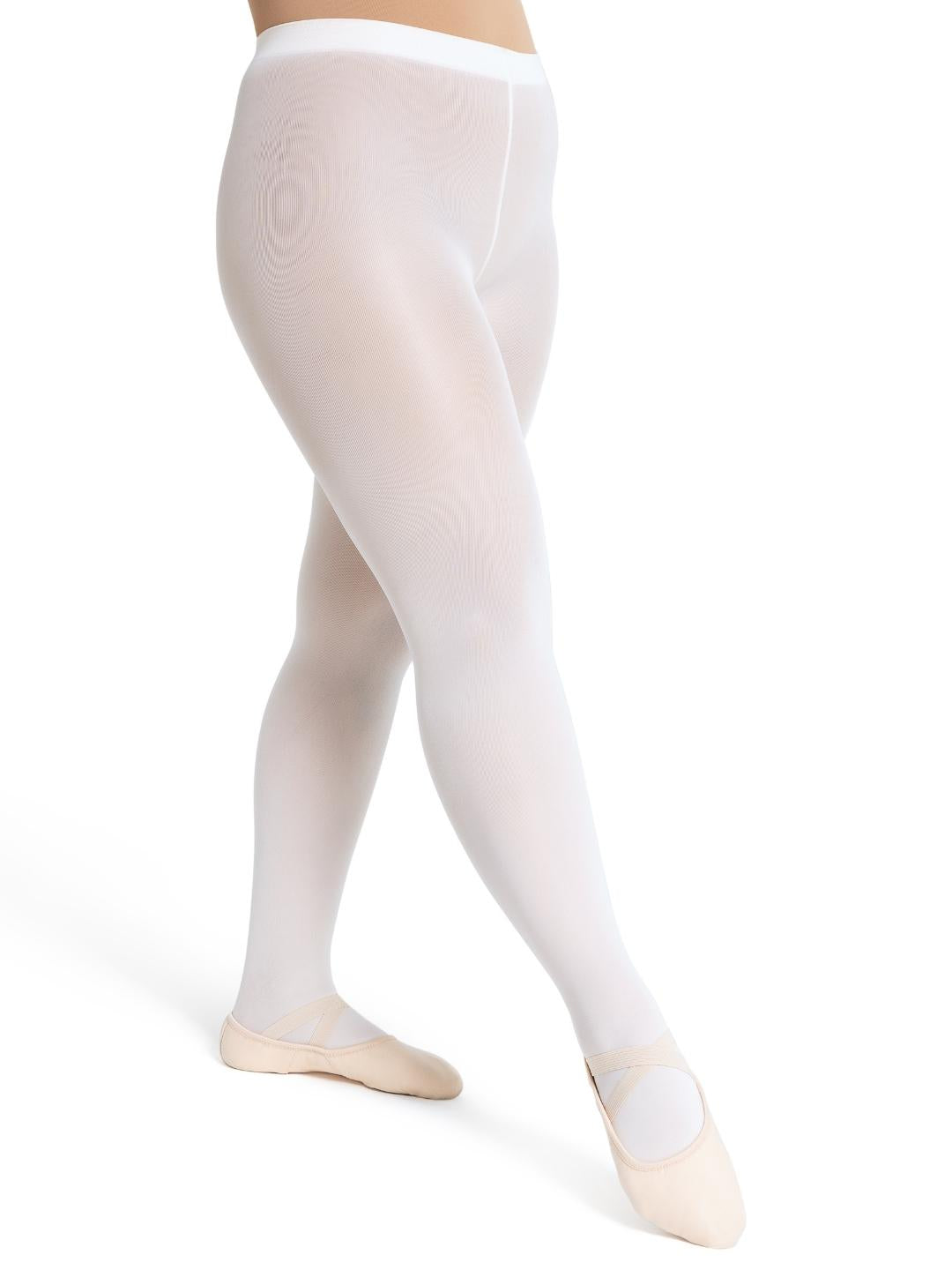 Toddler Transition Tights with Self Knit Waistband - Convertible Tights, Capezio 1916X