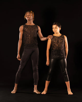 MENS GEOMETRIC TANK