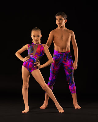 OLIVIA CHILD LEOTARD- FINAL SALE
