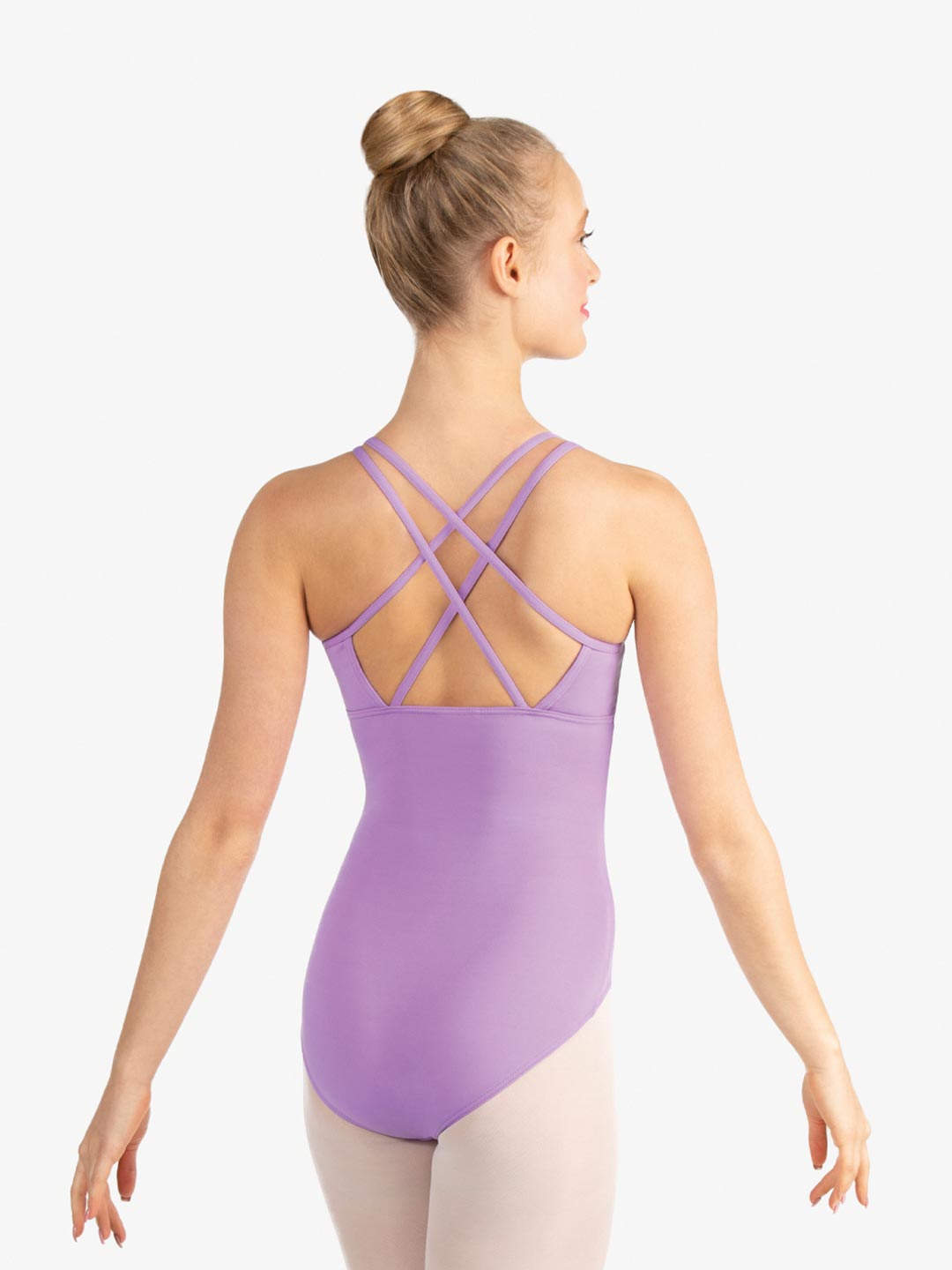 Lavender Criss Cross Back Bodysuit